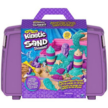 Kinetic Sand - Playset Palais de Sir?ne avec plus de 2lbs de Sable, Outils Inclus, Cadeaux de No?l pour Enfants 3+