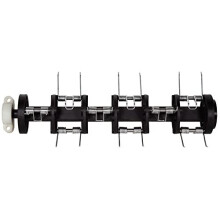 Original Einhell GC-SC 18/28 Li Fan Roller Replacement Scarifier Accessory, 24-Claw Stainless Steel, Model 3405941