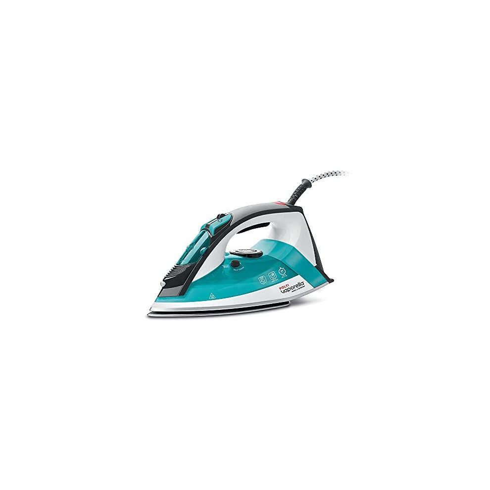 Polti Vaporella Quick&Comfort Qc120 Steam Iron With Stainless Steel Soleplate, Handle With Soft Touch Pad, 2400 W, Steam Boost 180 G