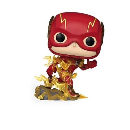 Funko POP Films : POP Films : The Flash- Flash running (Glow in The Dark) - Exclusivité Amazon