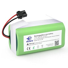 14.4V 2600mAh Replacement Battery for Ecovacs Deebot N79 N79S DN622 Li-Ion Battery Compatible with Tesvor 500 Eufy RoboVac 11, 11S MAX 30, 30C Max 12
