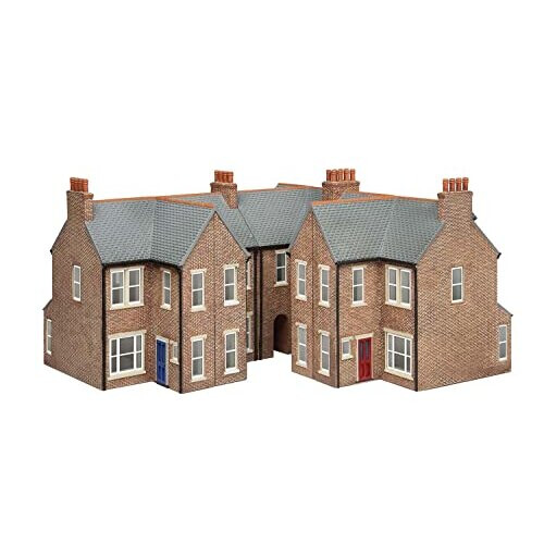 Hornby Victorian Terrace House Right Middle. Buildings. 1