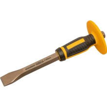 Gorilla ROU31921 Cold Chisel with Non-Slip Hand Guard 25x279mm/1x11", Black Yellow