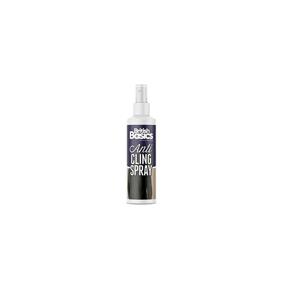 Anti-Cling/Static Charge Spray | for Clothes, Garments and Other Fabrics, 250ml