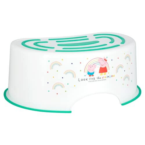 Peppa Pig Toilet Training Range - 25cm George Pig Step Stool - Green