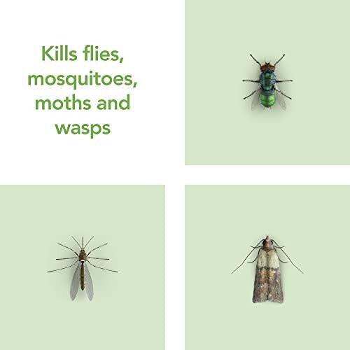 Plant Based Fly, Wasp and Mosquito Killer, Aerosol Spray, 300 ml 2