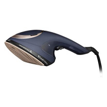 28370 Steam Genie 2-In-1 Hand Held Clothes Steamer - Handheld Gament Steamer and Steam Iron with One Temperature Technology, 20g Steam Output, Blue