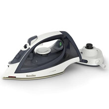 Turbo Charge Cordless Iron | 2600W | Fast Charging & Heat Up | 130g Steam Shot | 260ml Water Tank | Blue & White [VIN439]