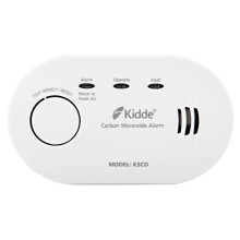 5CO Carbon Monoxide Alarm, Ten Year Alarm Sensor Life, AA Battery Powered (Replaceable)