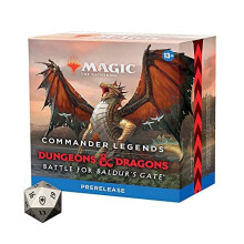 MTG Magic Commander Legends Prerelease Pack - Battle for Baldur's Gate Kit für Sammler und Spieler