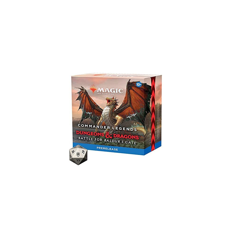 Mtg Magic Commander Legends Battle For Baldur's Gate Prerelease Pack Kit-image