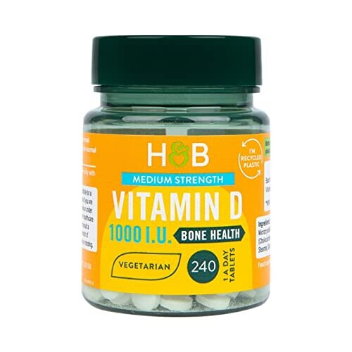 Vitamin D3 1000 I.U 25ug 240 Tablets