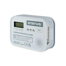 SDCMA3XAA1PB4 Carbon Monoxide Alarm-3 x AA-White Digital-1 pk Box
