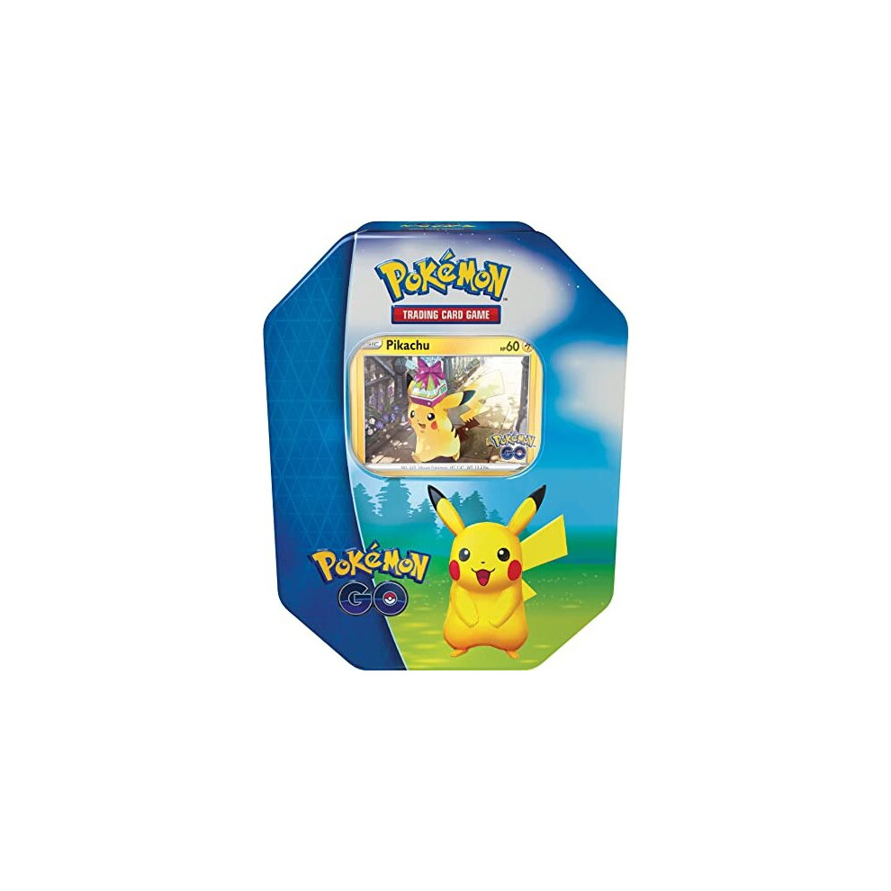 TCG: GO Tin - Pikachu ( 2 Foil Cards & 4 Booster Packs)