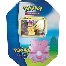 Pokomon TCG: Pokomon GO Tin Blissey (2 f liov karty a 4 booster bal cky)