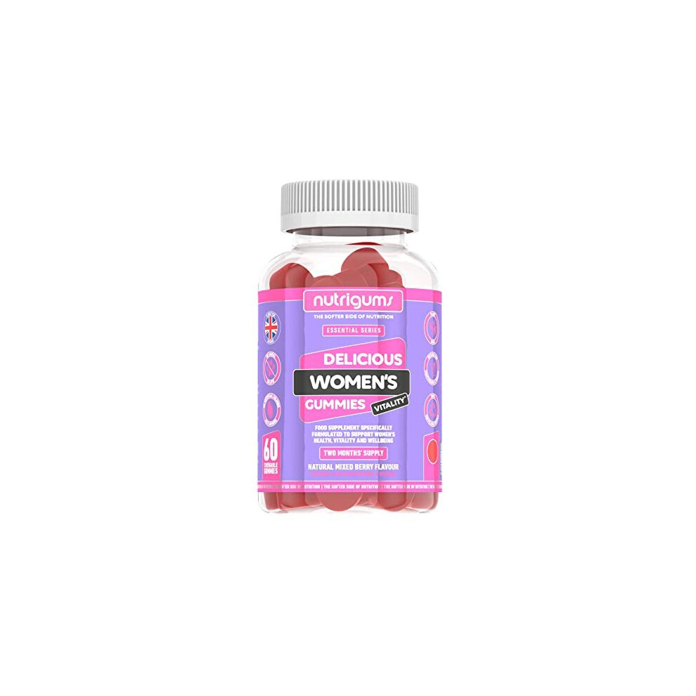 Nutrigums Women's Vitality Gummies - 60 Gummies - Image 4