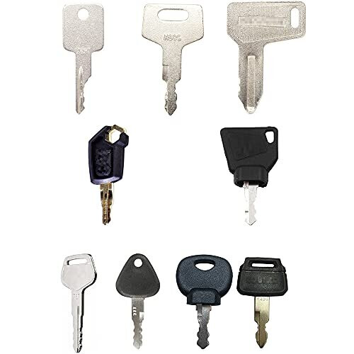 Ignition Key Set For Construction, Agricultural Achinery, Digger