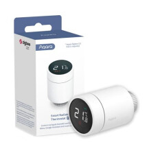 Termostato per radiatore - Aqara - SRTS-A01 - Compatibile con Apple HomeKit - Programmabile - Bianco