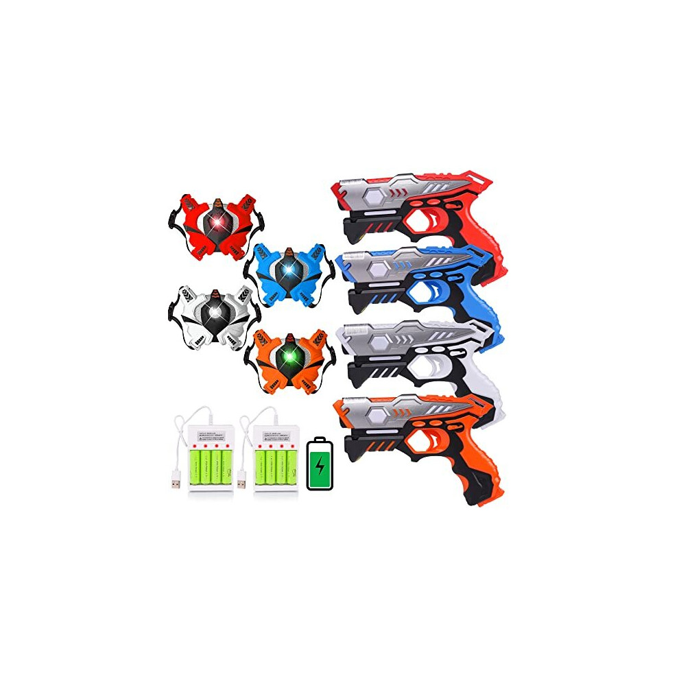 Laser tag game set best sale with vests