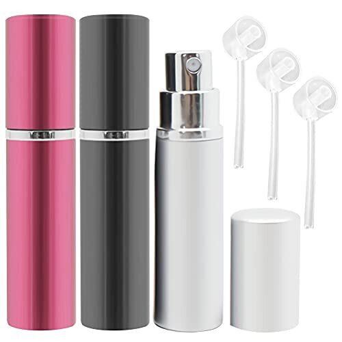 Matte Silver Color Retractable 8ml Perfume Atomizer with Shiny Middle Ring  Custom Logo Printing Travel Size Perfume Bottle - China Refillable Perfume  Bottle, Twist Fragrance Bottle | Made-in-China.com