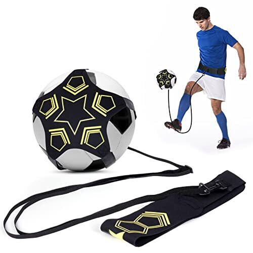 Football Training Belt, 5 Claw Football Kick Trainer with Flexible ...