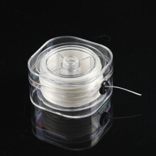(White-0.2mm 200 M) 200meters Strong Elastic Beading Wire Thread Cord For Bracelet 0.8mm Nylon Crystal Stretch String Line DIY Jewelry Accessories
