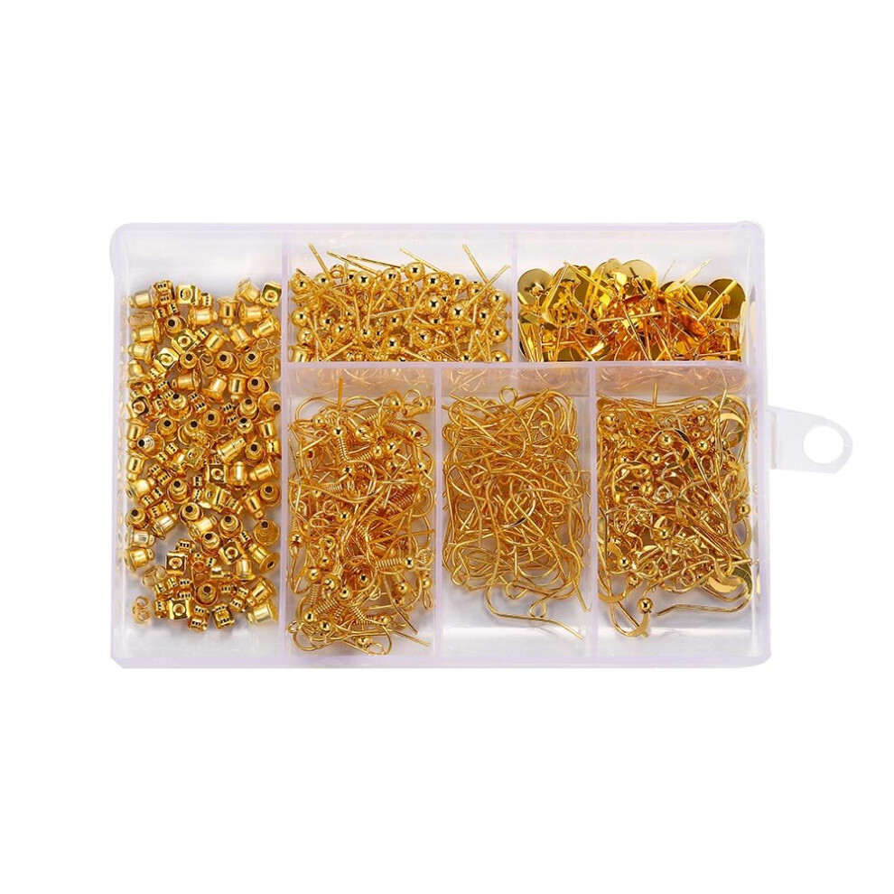1set Mixed Style Jewelry Making Kit DIY Earrings Materials Sets Earring Hook/Ear Pins/Stud for Jewelry Making Supplies Kit