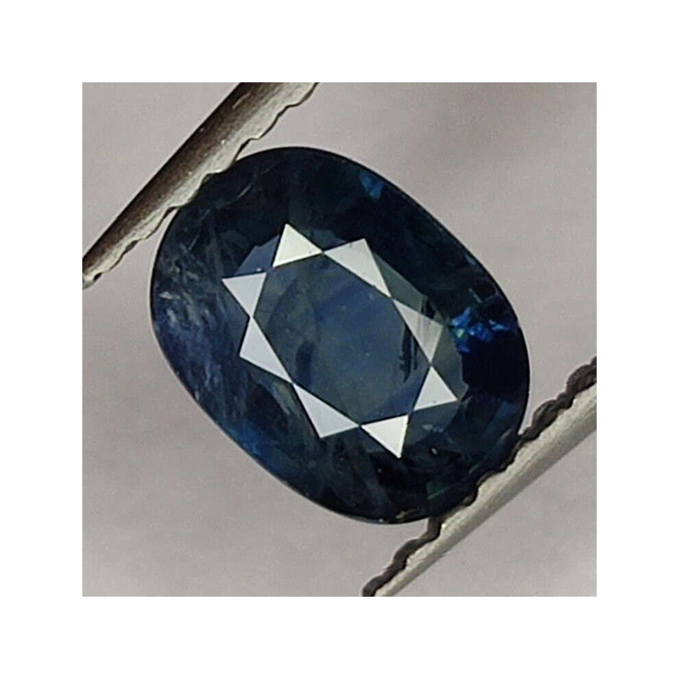 Gem gemstone SAPPHIRE NATURAL OVAL FACETED 0.88ct. 6x5mm. HEAT!!!-image-OPC-PBS8BPT-NEW