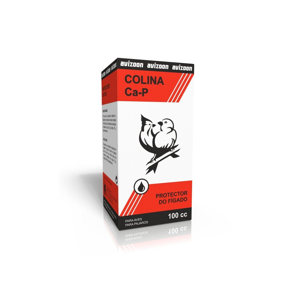 Choline Ca-P Avizoon 100ml Digestive Disorders Liver Protector Birds