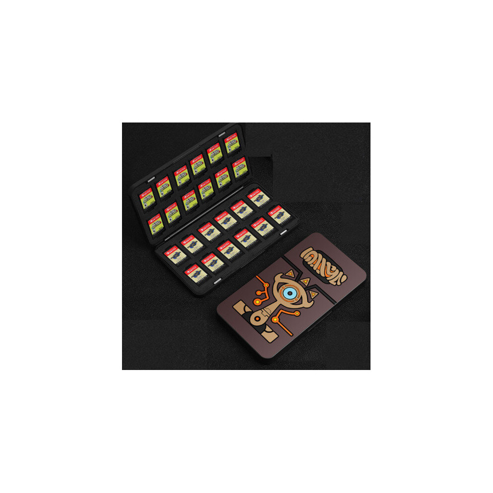 (Zelda 04) 24 SD Card Storage Box Switch Games Holder Case-image-OPC-PBS92W9-NEW
