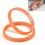 2Pcs Accessory Planer Drive Belt Replacement Equipments Home Orange Electric 3