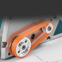 2Pcs Accessory Planer Drive Belt Replacement Equipments Home Orange Electric
