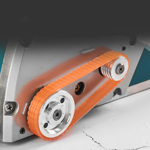 2Pcs Accessory Planer Drive Belt Replacement Equipments Home Orange Electric
