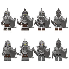 8 ks Pán prsteňov Mini akčná figúrka Montáž stavebnice Model Hračky Deti Fanúšikovia Darček Minifigures Tabletop Collection