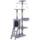 145cm Cat Tree Kitten Scratching Post Climbing Cat Tower Cat Bed Activity Centre 1