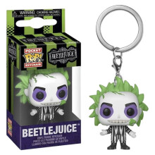 Keychain Figure Beetlejuice Toy Bag Pendant Doll Horror Decor Collection Gift