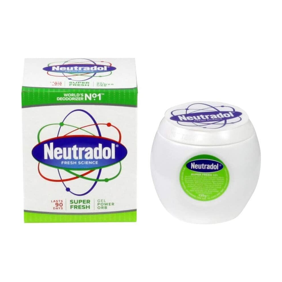 Neutradol Three Packs Of Gel Odour Destroyer Super Fresh