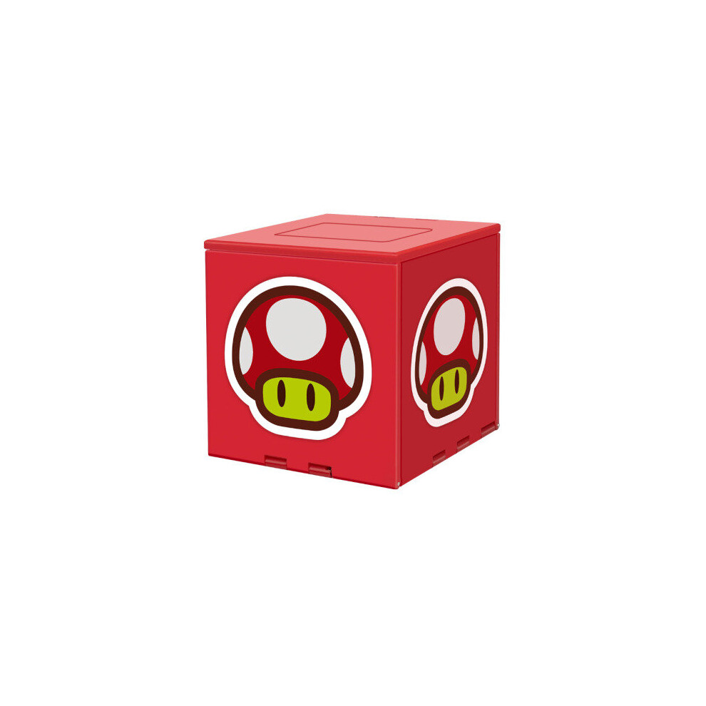 (Mario Toad) Foldable ​Game Case Switch Game 41 Cards Cube Storage Box