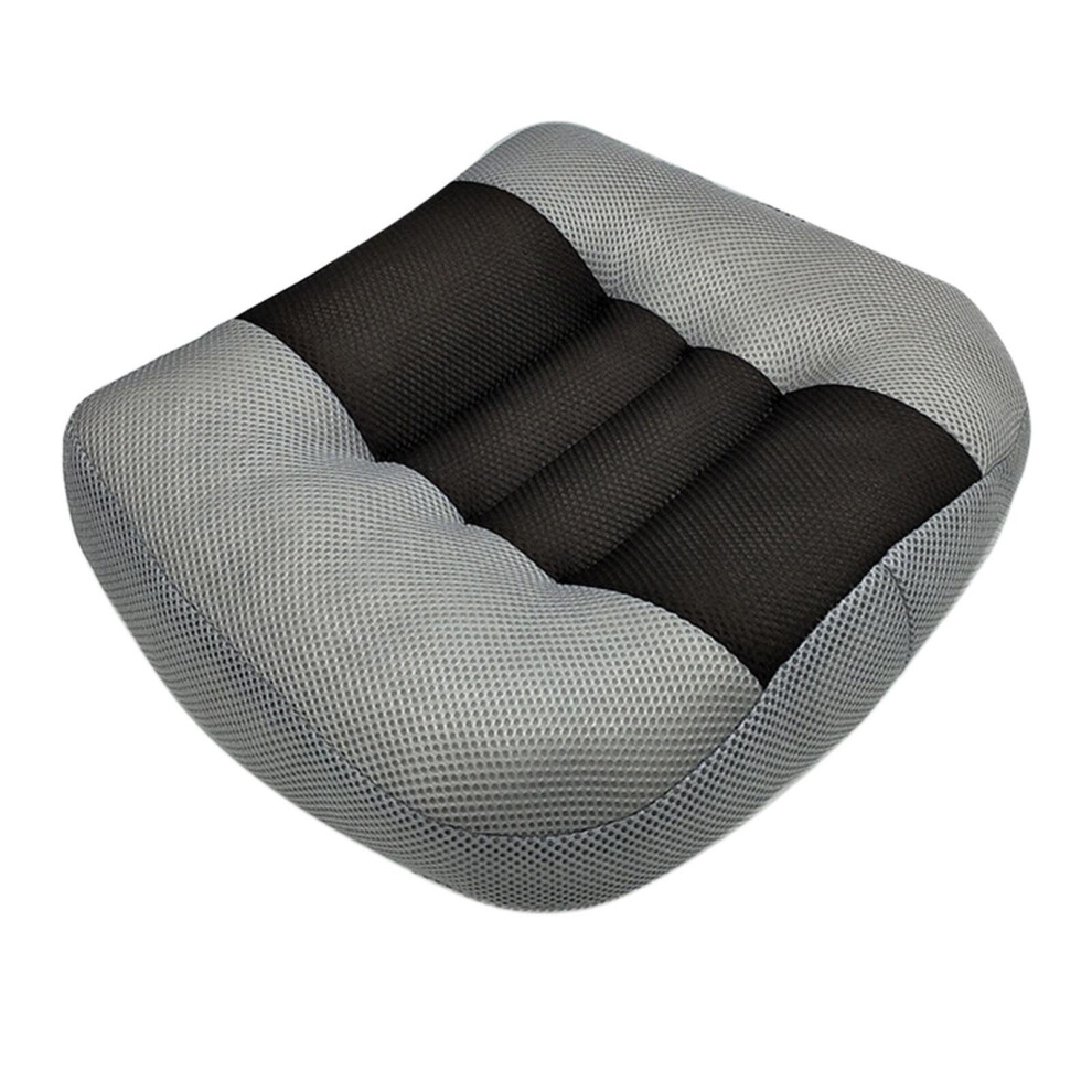 Yetp Star ( Grey) Car Seat Support Height Booster Cushion Pad Heightening Height Boost Mat