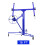 Living And Home (Blue) 16FT Rolling Drywall Lifter Panel Hoist Jack Tool 3