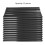 Living And Home 12x Black Cladding Galvanized Roof Sheets Metal Profile Corrugated Roofing Sheet 5
