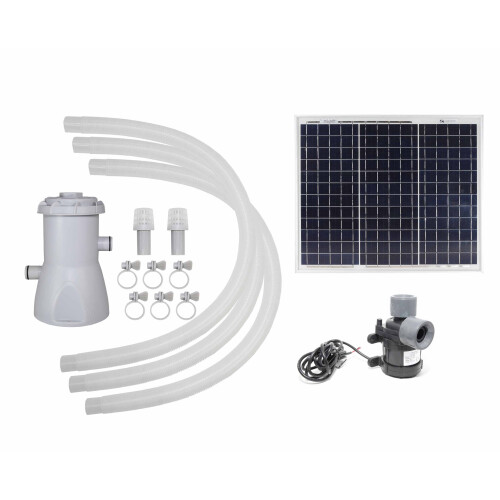 Lowenergie (30w) Solar Powered Pool Filter - 20w or 30w 1
