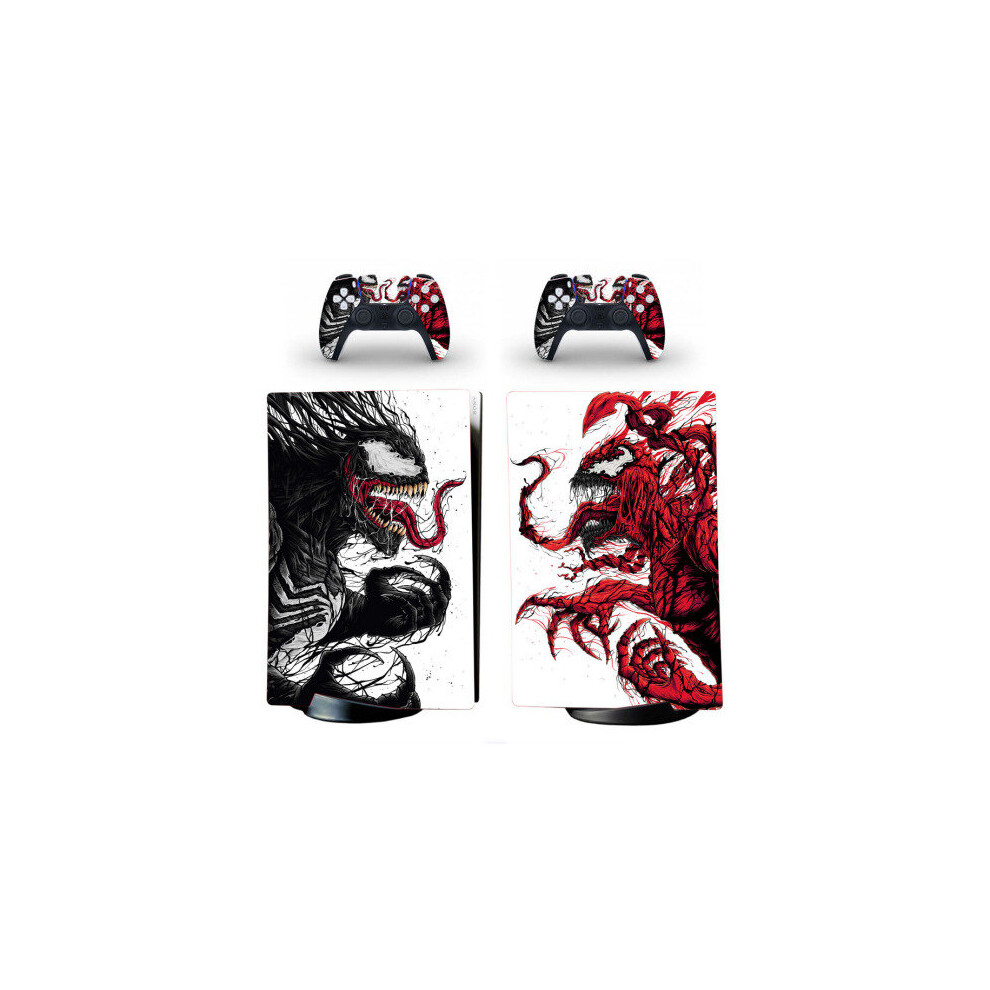(Ps5 Digital Version) Venom Carnage Ps5 Skin Sticker Decal 5701510942204