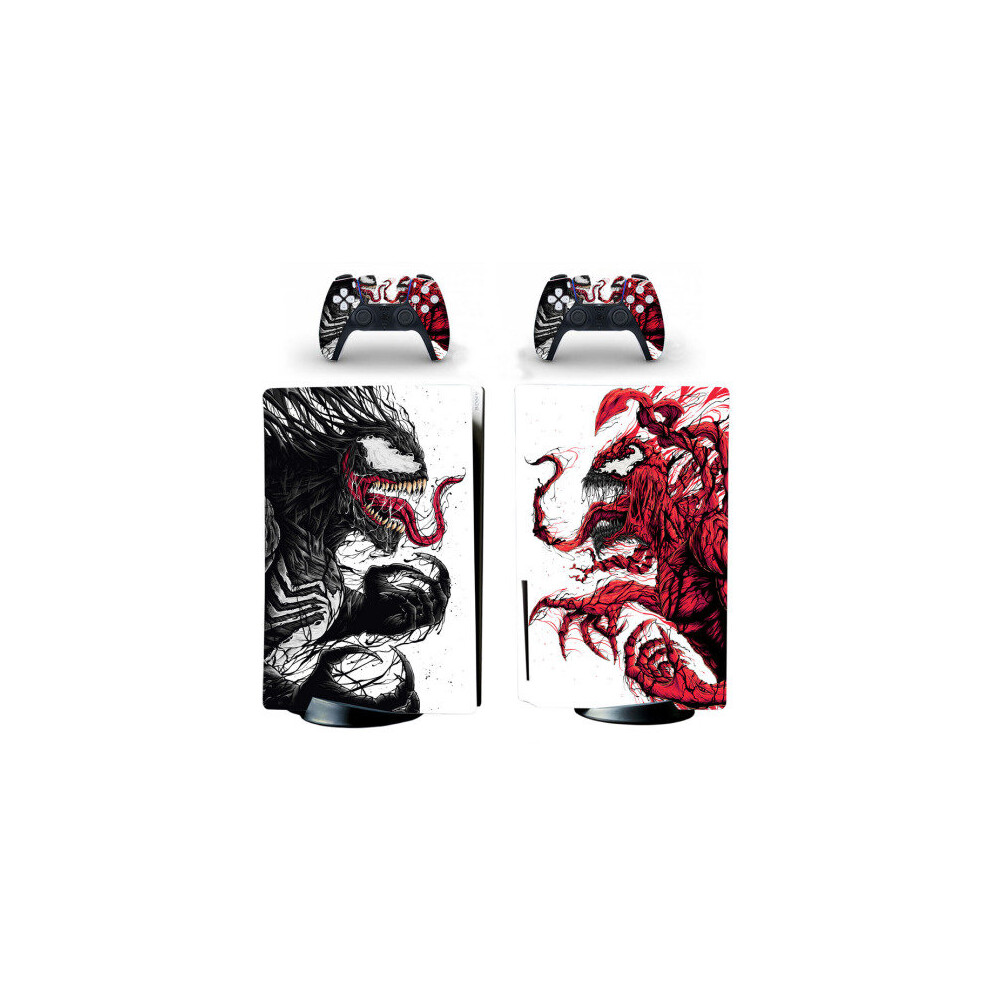 (Ps5 Standard Disc) Venom Carnage Ps5 Skin Sticker Decal 5701510942198
