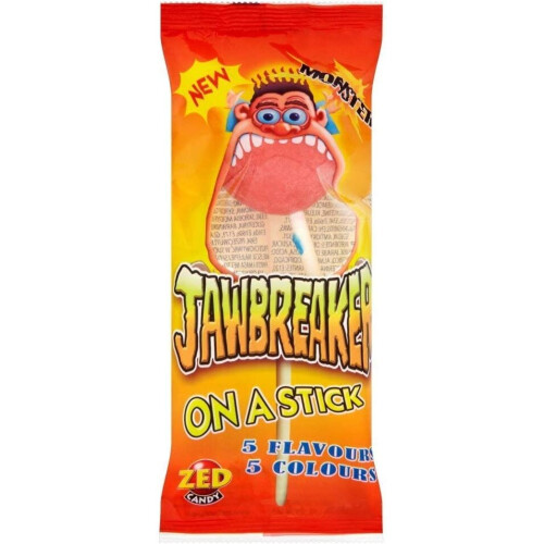 Zed Candy Monster Jawbreaker Lolly - (18 Pack) 2