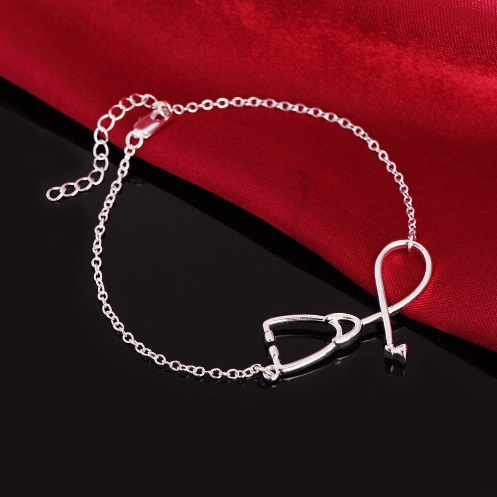 Charm 925 Sterling Silver Bracelets for Women Chain Wedding Party Christmas lady fine Jewelry-image-OPC-PBSBBXV-NEW