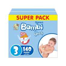 Sanita Bambi Tom And Jerry Baby Diapers, Size 3, Medium For 6-11 Kg
