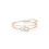 (Gold) Double Layer Infinity Bracelet 1