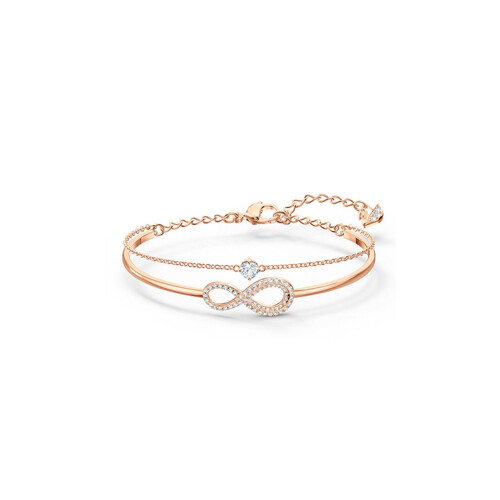 (Gold) Double Layer Infinity Bracelet