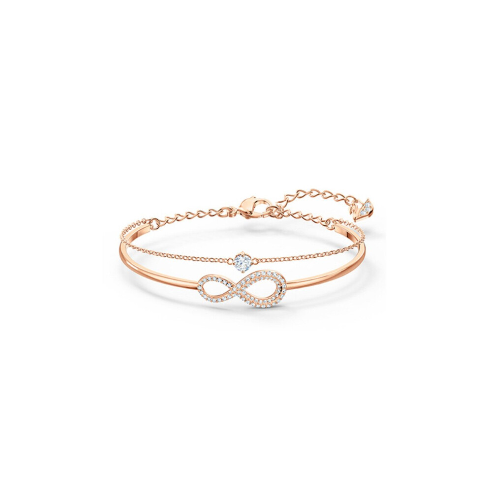 (Gold) Double Layer Infinity Bracelet